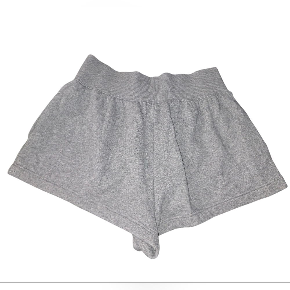 Nike Women's Gray Shorts Sweatpant W/Pockets Size M Embroidered Logo - Picture 2 of 6
